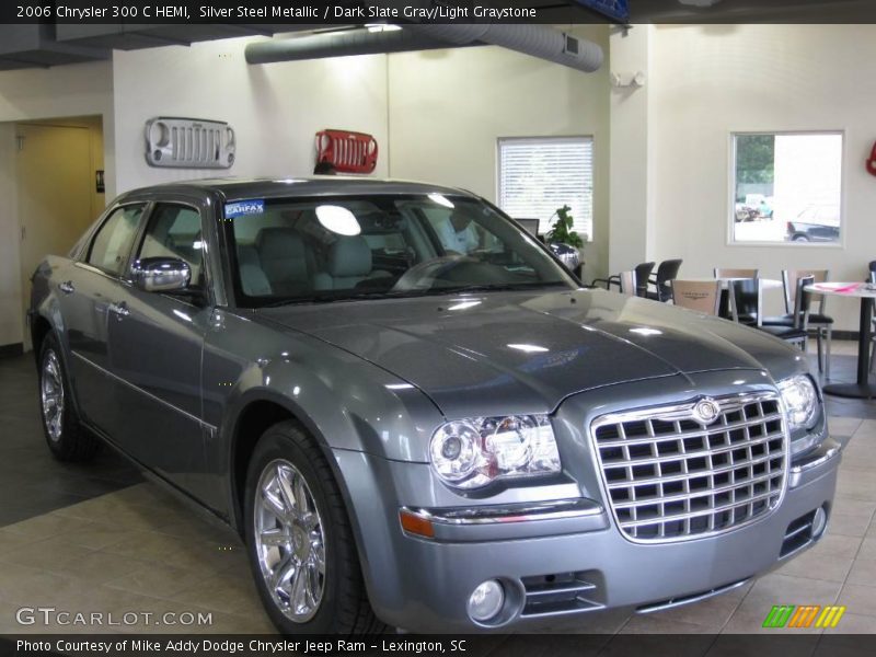 Silver Steel Metallic / Dark Slate Gray/Light Graystone 2006 Chrysler 300 C HEMI