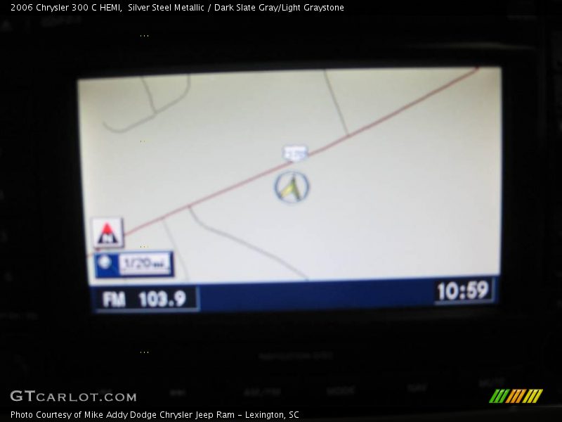 Silver Steel Metallic / Dark Slate Gray/Light Graystone 2006 Chrysler 300 C HEMI