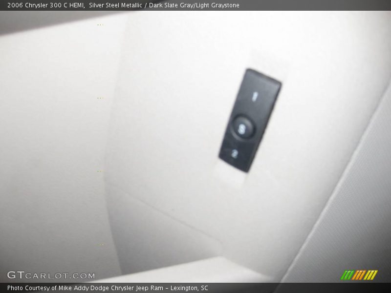 Silver Steel Metallic / Dark Slate Gray/Light Graystone 2006 Chrysler 300 C HEMI