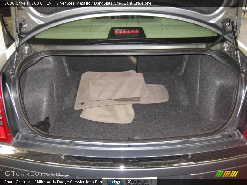 Silver Steel Metallic / Dark Slate Gray/Light Graystone 2006 Chrysler 300 C HEMI