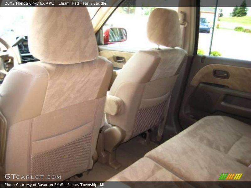 Chianti Red Pearl / Saddle 2003 Honda CR-V EX 4WD