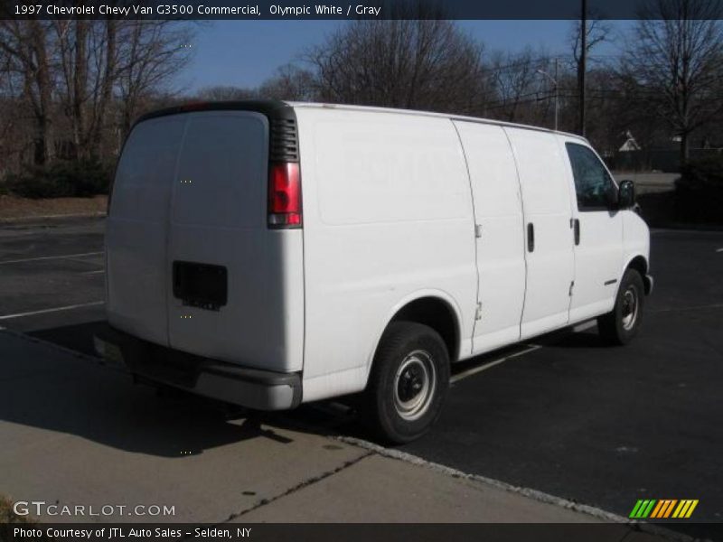 Olympic White / Gray 1997 Chevrolet Chevy Van G3500 Commercial