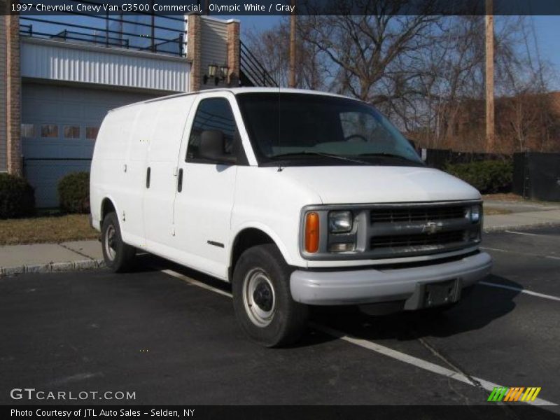 Olympic White / Gray 1997 Chevrolet Chevy Van G3500 Commercial
