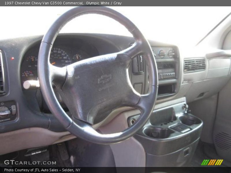 Olympic White / Gray 1997 Chevrolet Chevy Van G3500 Commercial