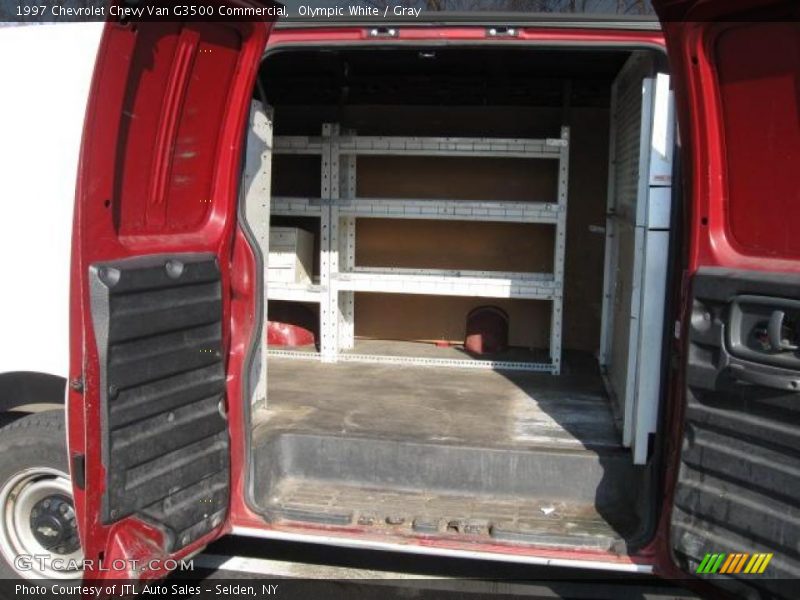 Olympic White / Gray 1997 Chevrolet Chevy Van G3500 Commercial
