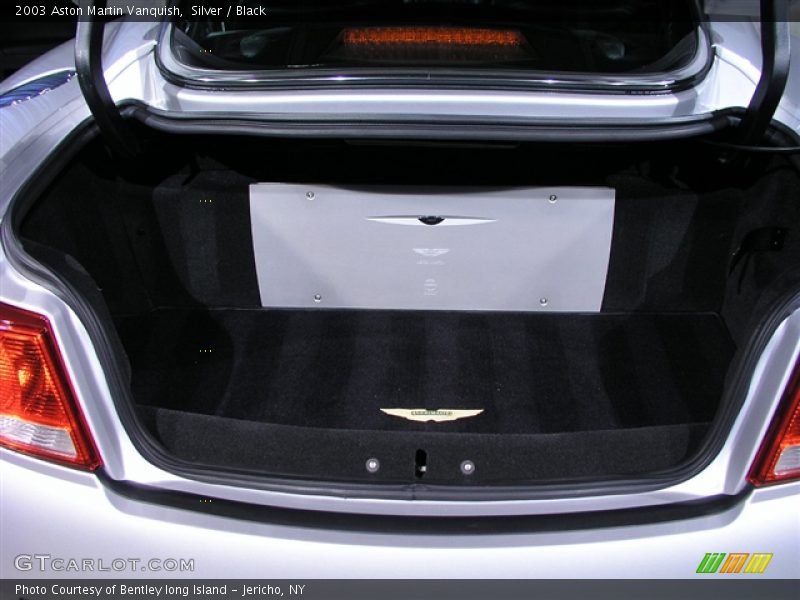 Silver / Black 2003 Aston Martin Vanquish