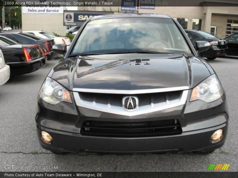 Grigio Metallic / Taupe 2009 Acura RDX SH-AWD Technology