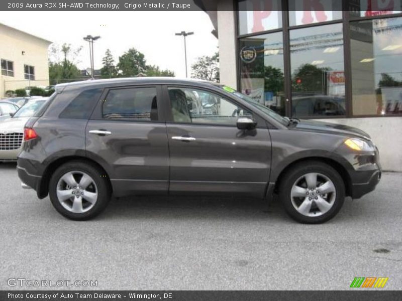 Grigio Metallic / Taupe 2009 Acura RDX SH-AWD Technology