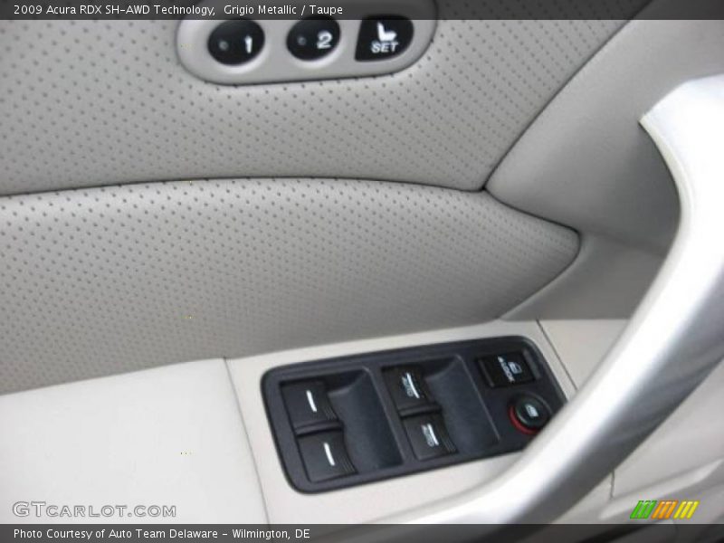 Grigio Metallic / Taupe 2009 Acura RDX SH-AWD Technology
