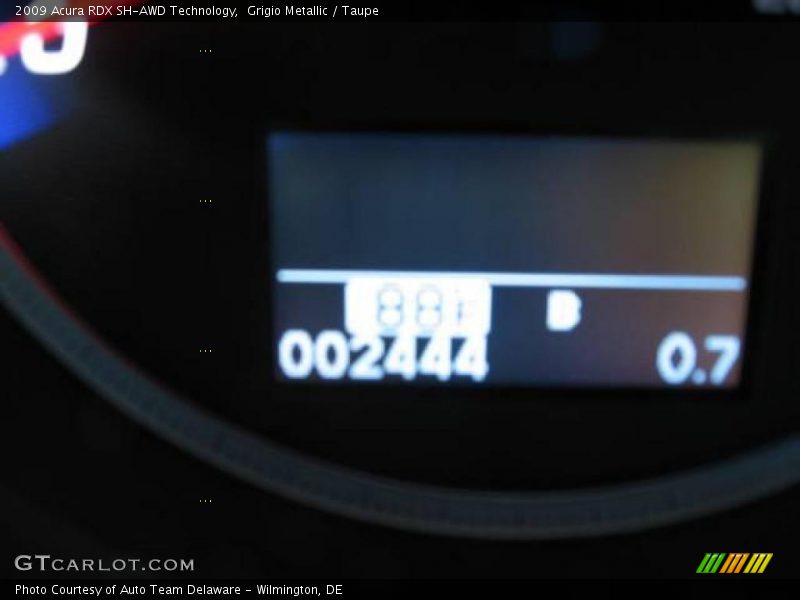 Grigio Metallic / Taupe 2009 Acura RDX SH-AWD Technology