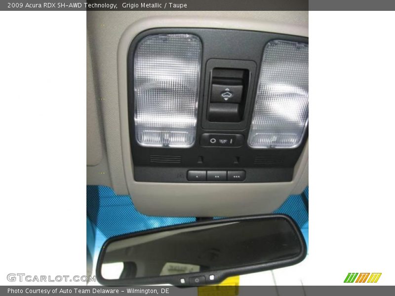 Grigio Metallic / Taupe 2009 Acura RDX SH-AWD Technology
