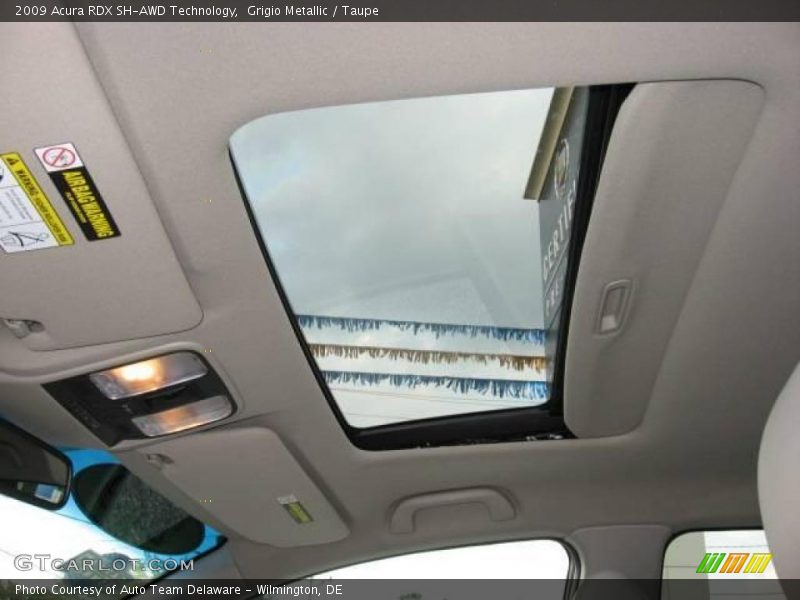 Grigio Metallic / Taupe 2009 Acura RDX SH-AWD Technology