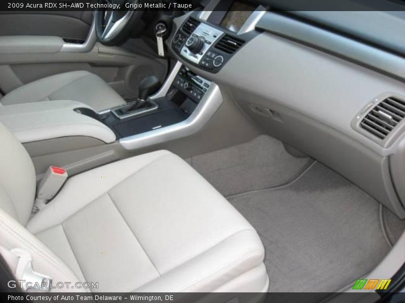 Grigio Metallic / Taupe 2009 Acura RDX SH-AWD Technology