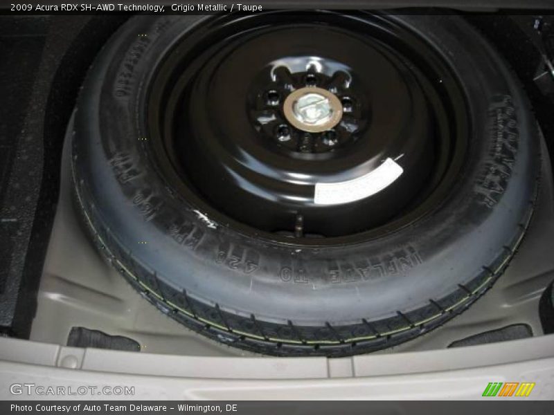 Grigio Metallic / Taupe 2009 Acura RDX SH-AWD Technology