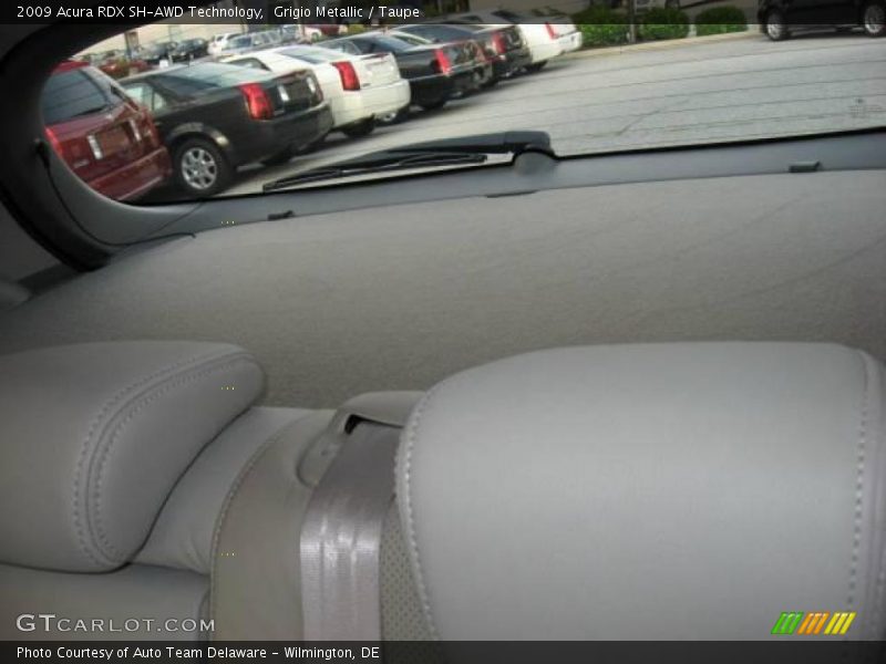 Grigio Metallic / Taupe 2009 Acura RDX SH-AWD Technology