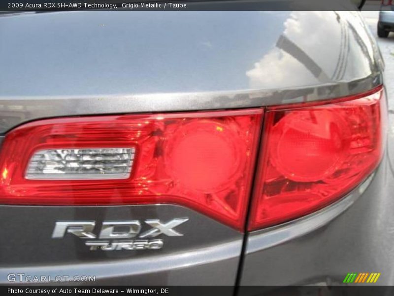 Grigio Metallic / Taupe 2009 Acura RDX SH-AWD Technology