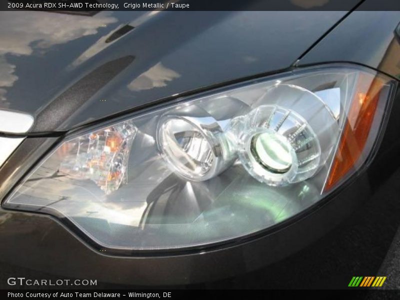 Grigio Metallic / Taupe 2009 Acura RDX SH-AWD Technology