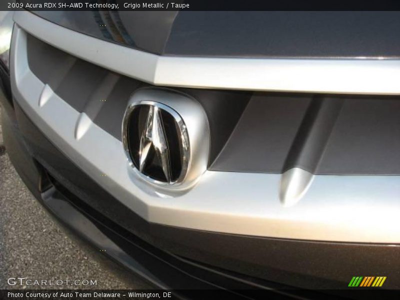 Grigio Metallic / Taupe 2009 Acura RDX SH-AWD Technology