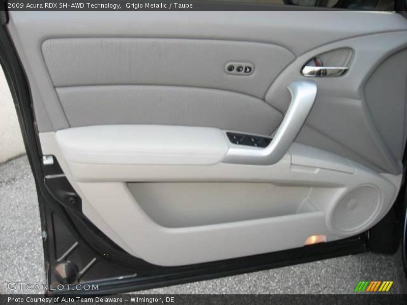 Grigio Metallic / Taupe 2009 Acura RDX SH-AWD Technology