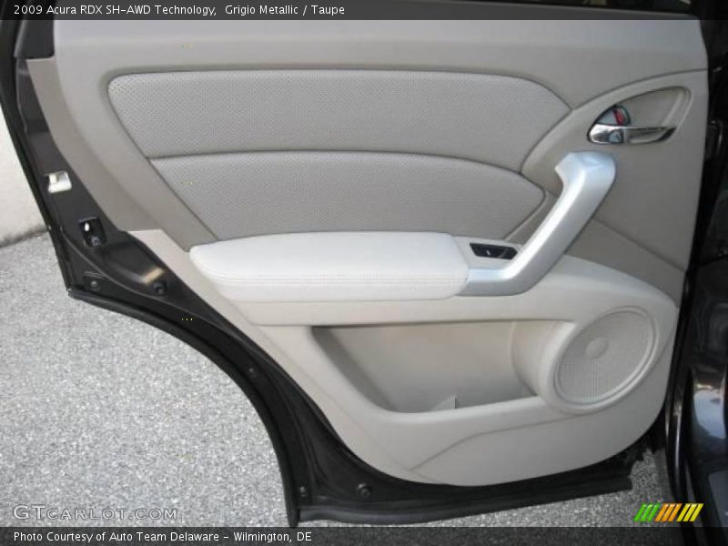 Grigio Metallic / Taupe 2009 Acura RDX SH-AWD Technology