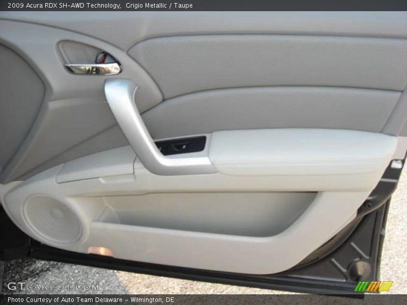 Grigio Metallic / Taupe 2009 Acura RDX SH-AWD Technology
