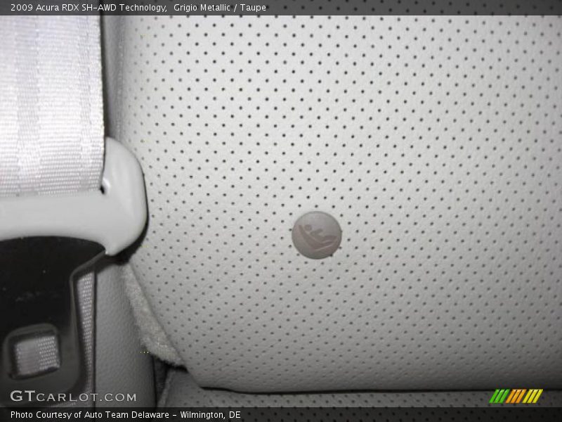 Grigio Metallic / Taupe 2009 Acura RDX SH-AWD Technology