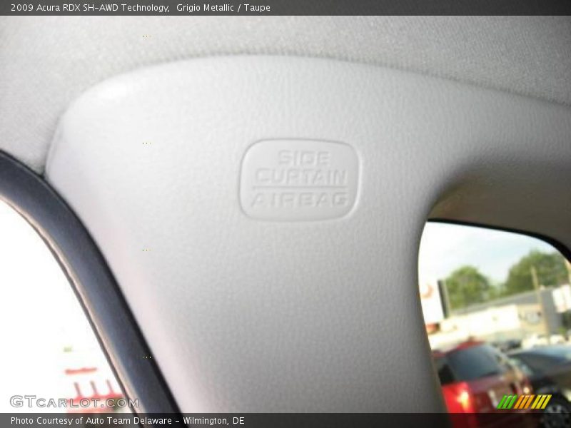 Grigio Metallic / Taupe 2009 Acura RDX SH-AWD Technology
