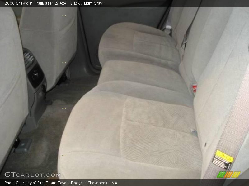 Black / Light Gray 2006 Chevrolet TrailBlazer LS 4x4