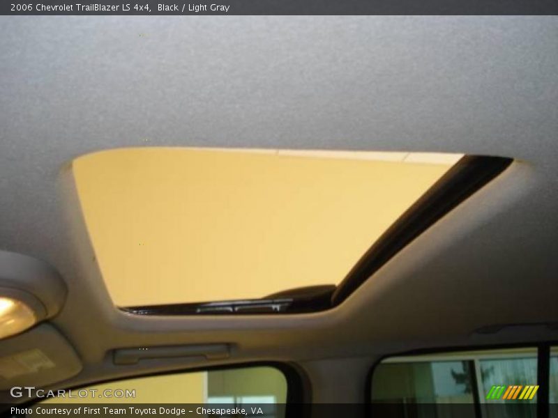 Black / Light Gray 2006 Chevrolet TrailBlazer LS 4x4