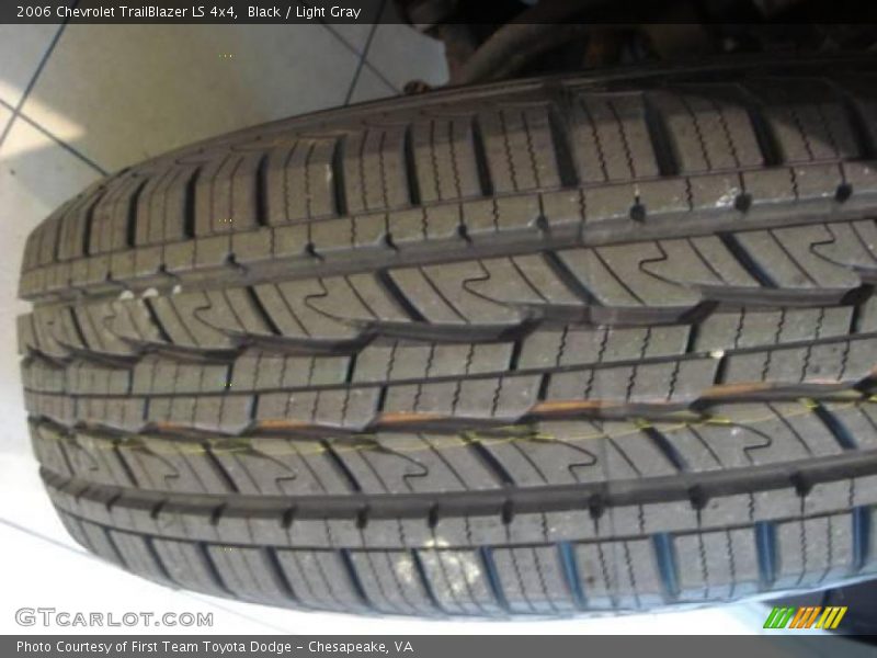 Black / Light Gray 2006 Chevrolet TrailBlazer LS 4x4