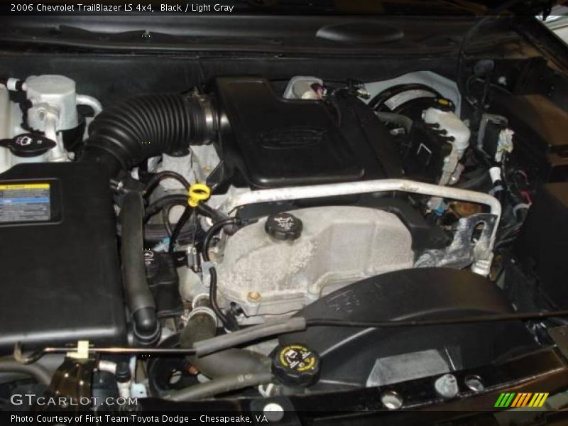 Black / Light Gray 2006 Chevrolet TrailBlazer LS 4x4