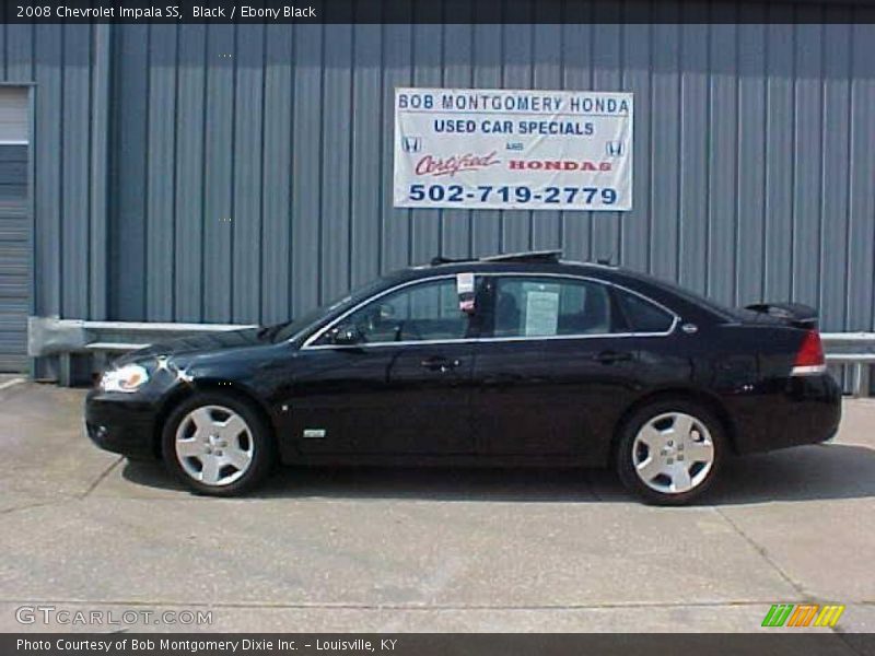 Black / Ebony Black 2008 Chevrolet Impala SS