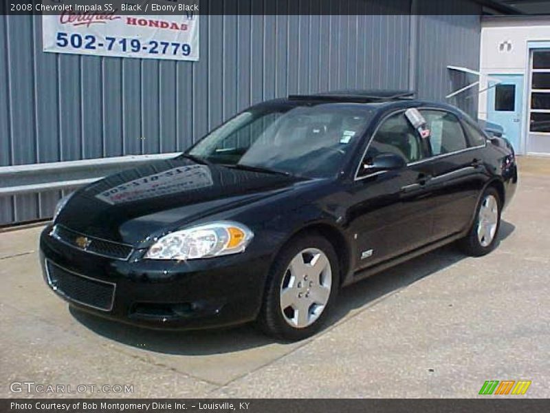 Black / Ebony Black 2008 Chevrolet Impala SS