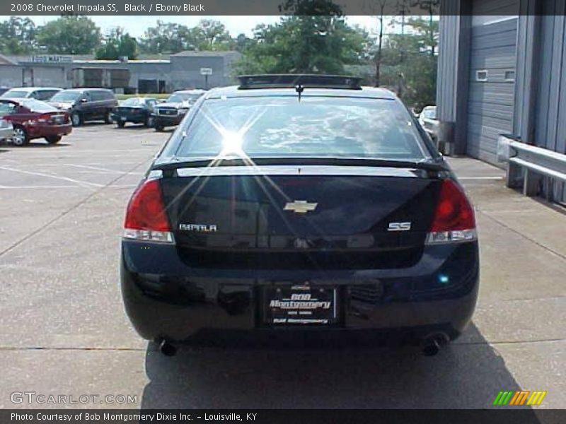 Black / Ebony Black 2008 Chevrolet Impala SS