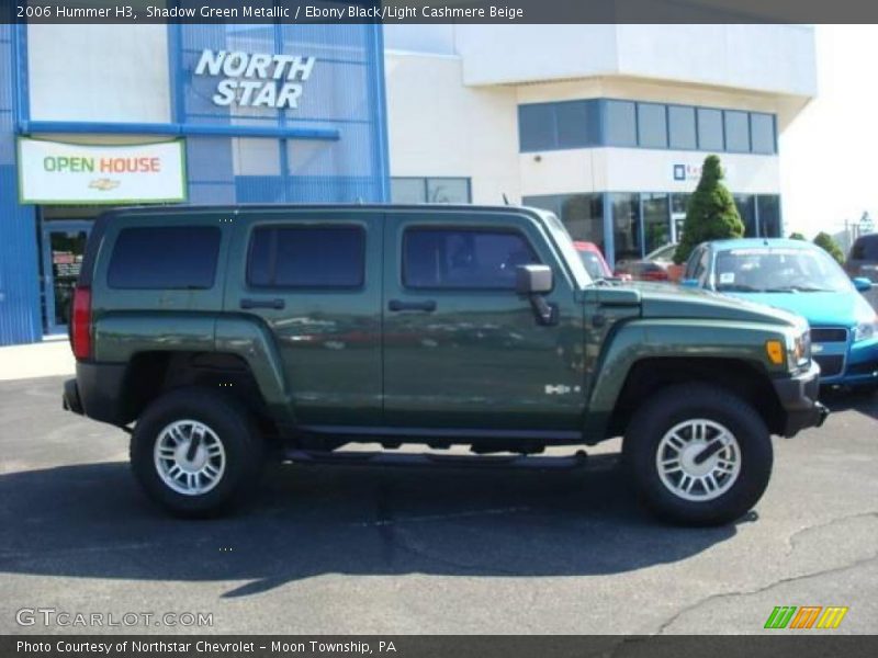 Shadow Green Metallic / Ebony Black/Light Cashmere Beige 2006 Hummer H3