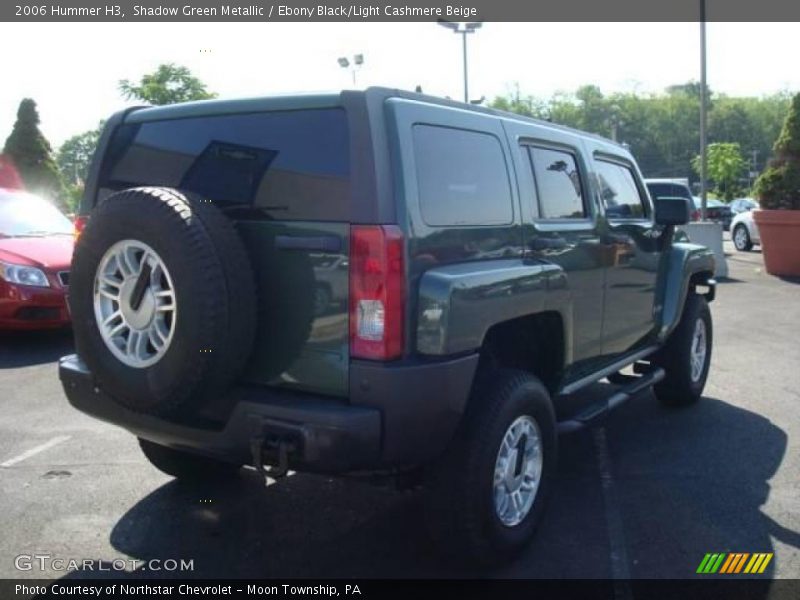 Shadow Green Metallic / Ebony Black/Light Cashmere Beige 2006 Hummer H3