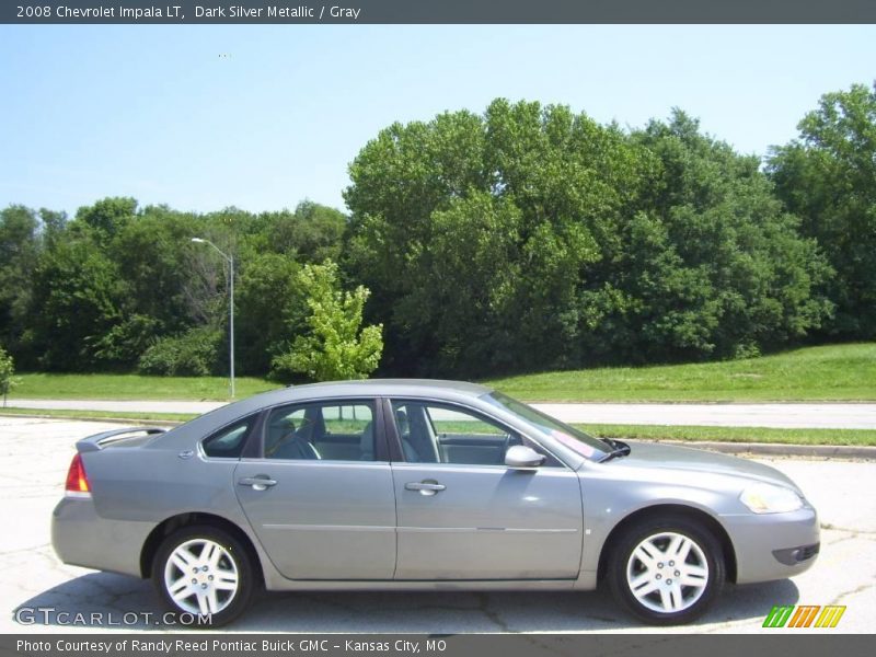 Dark Silver Metallic / Gray 2008 Chevrolet Impala LT