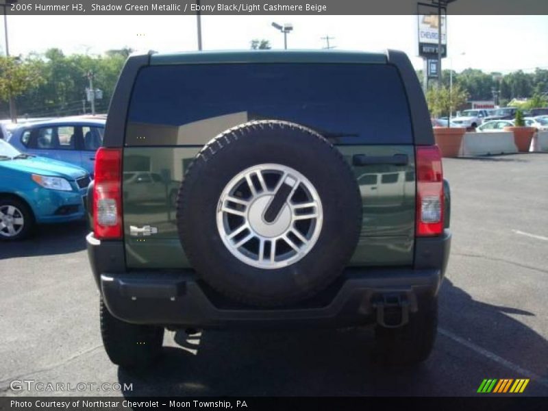 Shadow Green Metallic / Ebony Black/Light Cashmere Beige 2006 Hummer H3