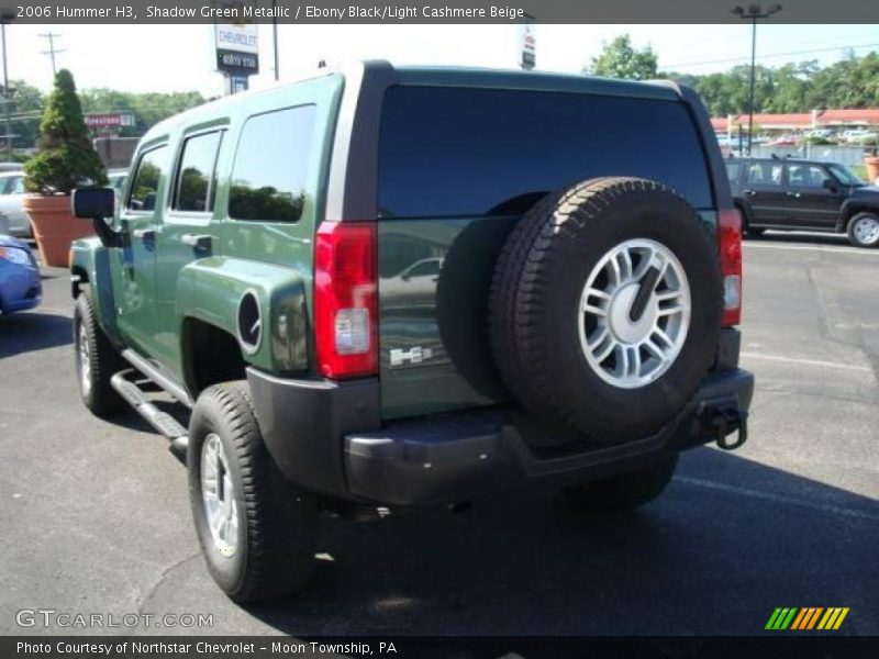 Shadow Green Metallic / Ebony Black/Light Cashmere Beige 2006 Hummer H3