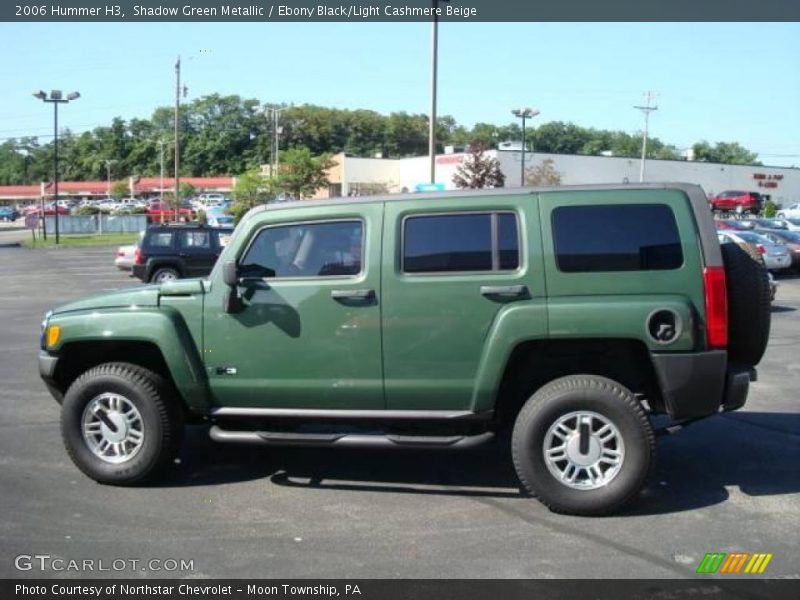 Shadow Green Metallic / Ebony Black/Light Cashmere Beige 2006 Hummer H3