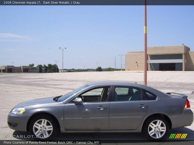 Dark Silver Metallic / Gray 2008 Chevrolet Impala LT