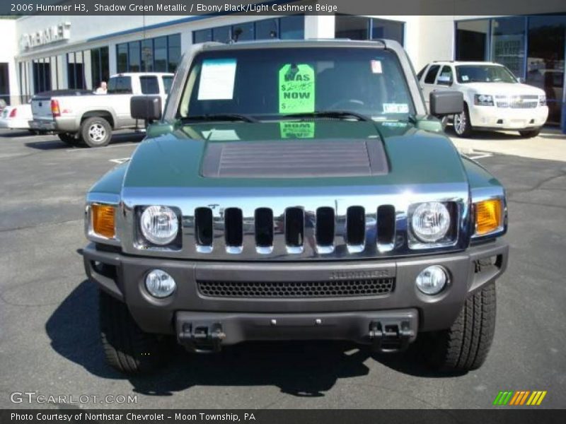 Shadow Green Metallic / Ebony Black/Light Cashmere Beige 2006 Hummer H3