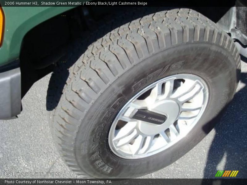 Shadow Green Metallic / Ebony Black/Light Cashmere Beige 2006 Hummer H3