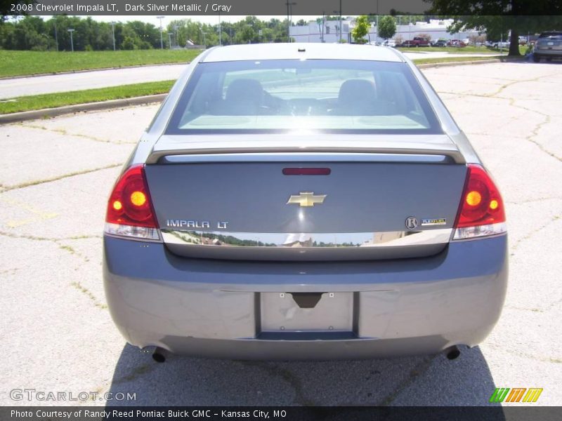 Dark Silver Metallic / Gray 2008 Chevrolet Impala LT