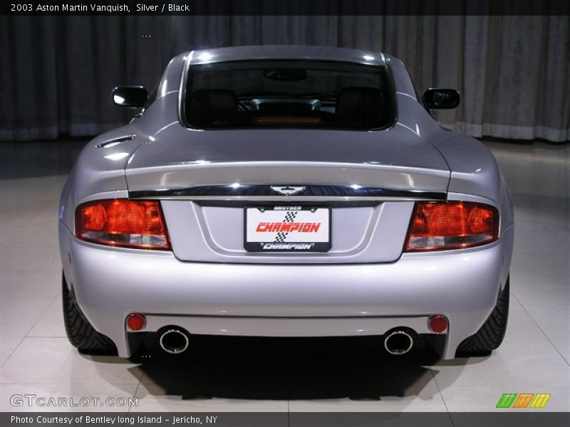 Silver / Black 2003 Aston Martin Vanquish