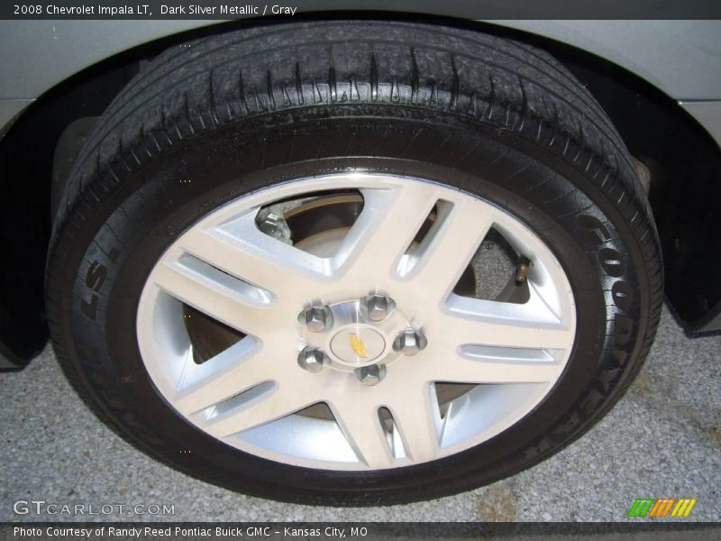 Dark Silver Metallic / Gray 2008 Chevrolet Impala LT