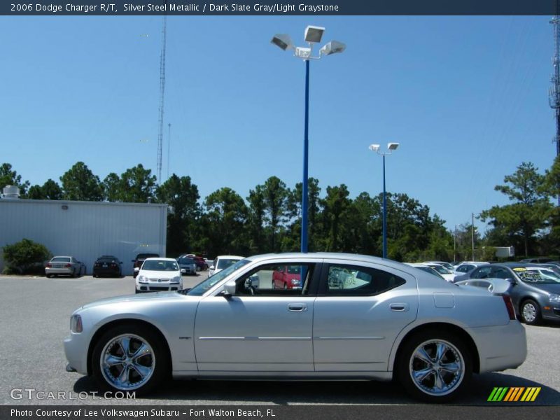 Silver Steel Metallic / Dark Slate Gray/Light Graystone 2006 Dodge Charger R/T