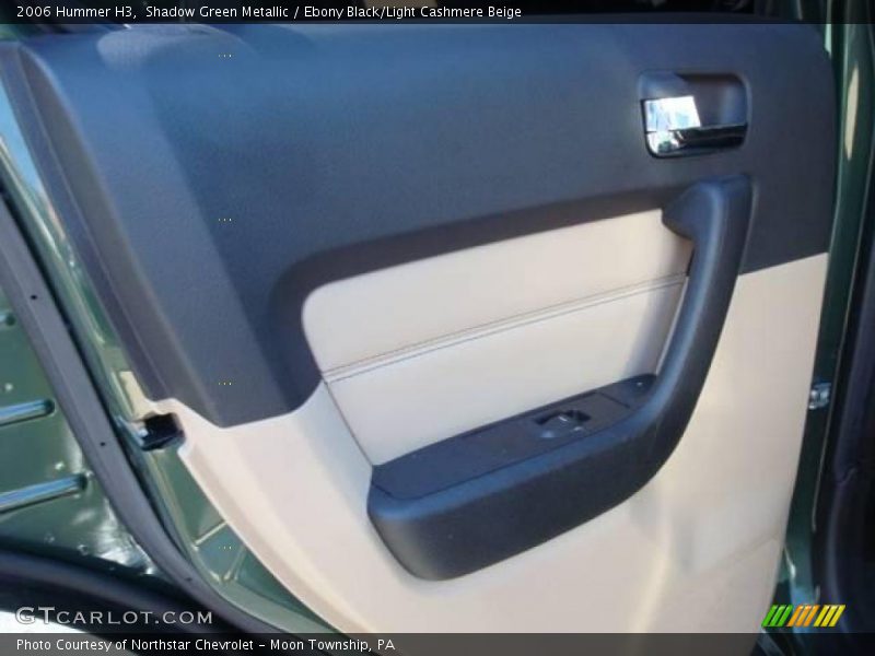 Shadow Green Metallic / Ebony Black/Light Cashmere Beige 2006 Hummer H3