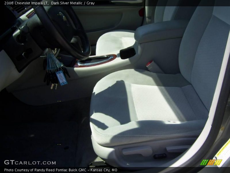 Dark Silver Metallic / Gray 2008 Chevrolet Impala LT