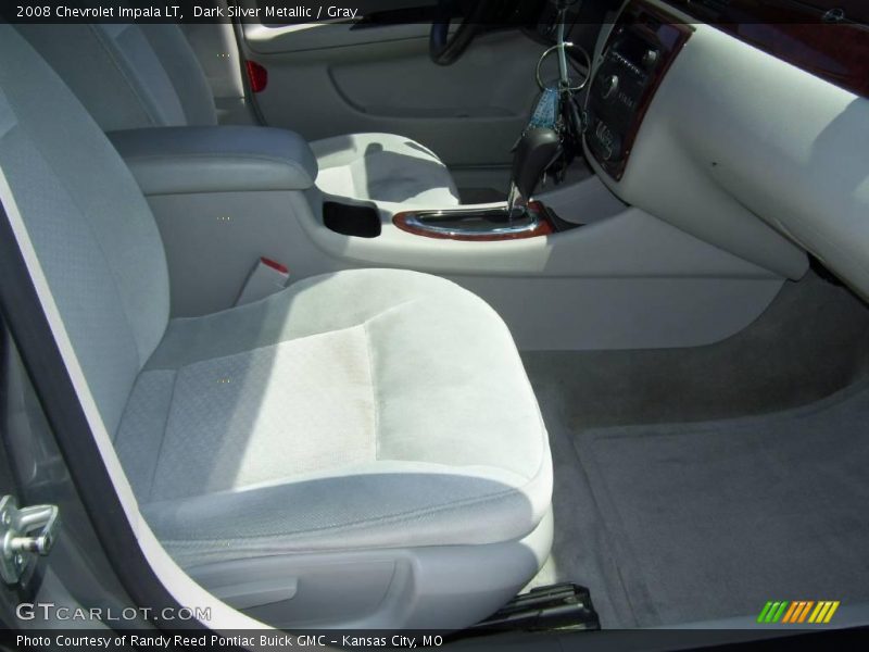 Dark Silver Metallic / Gray 2008 Chevrolet Impala LT